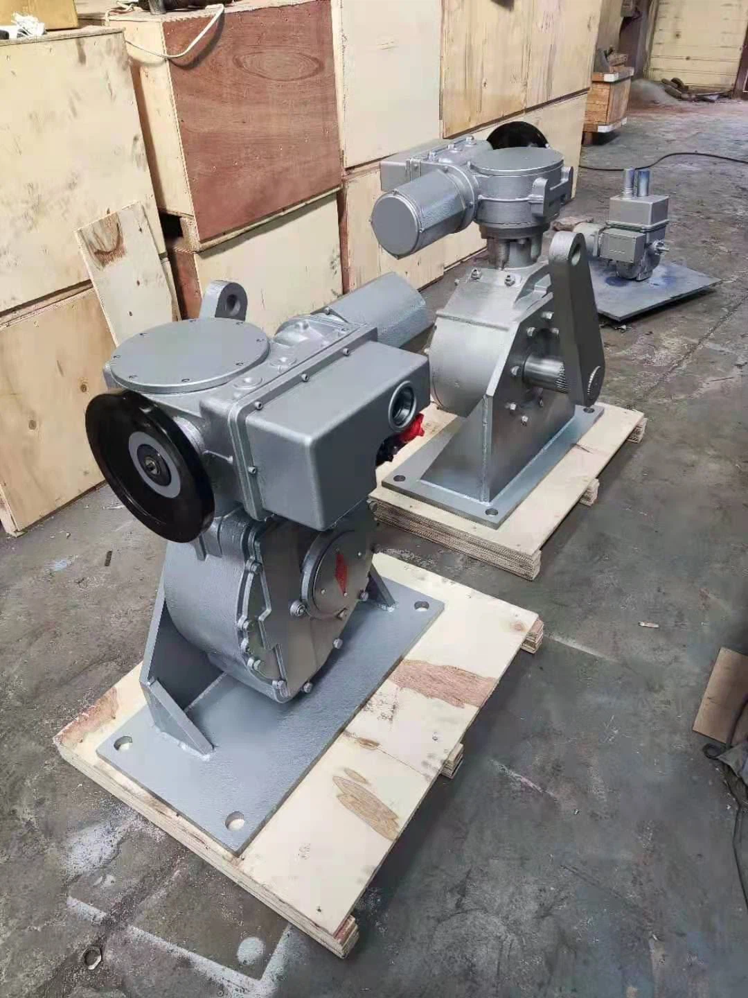 B+RS1000 10000NM 105S high torque Part turn Foot plate mounted electric actuator