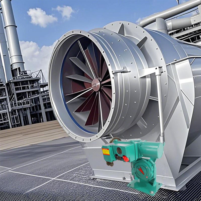 Boiler Fan Of Quarter Turn Electric Actuator